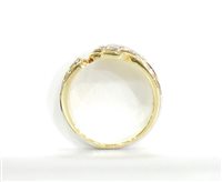 Anello Stocco Gioielli Donna in Oro bianco Diamante 0.60 Ct TSB5-15 - TSB5-15